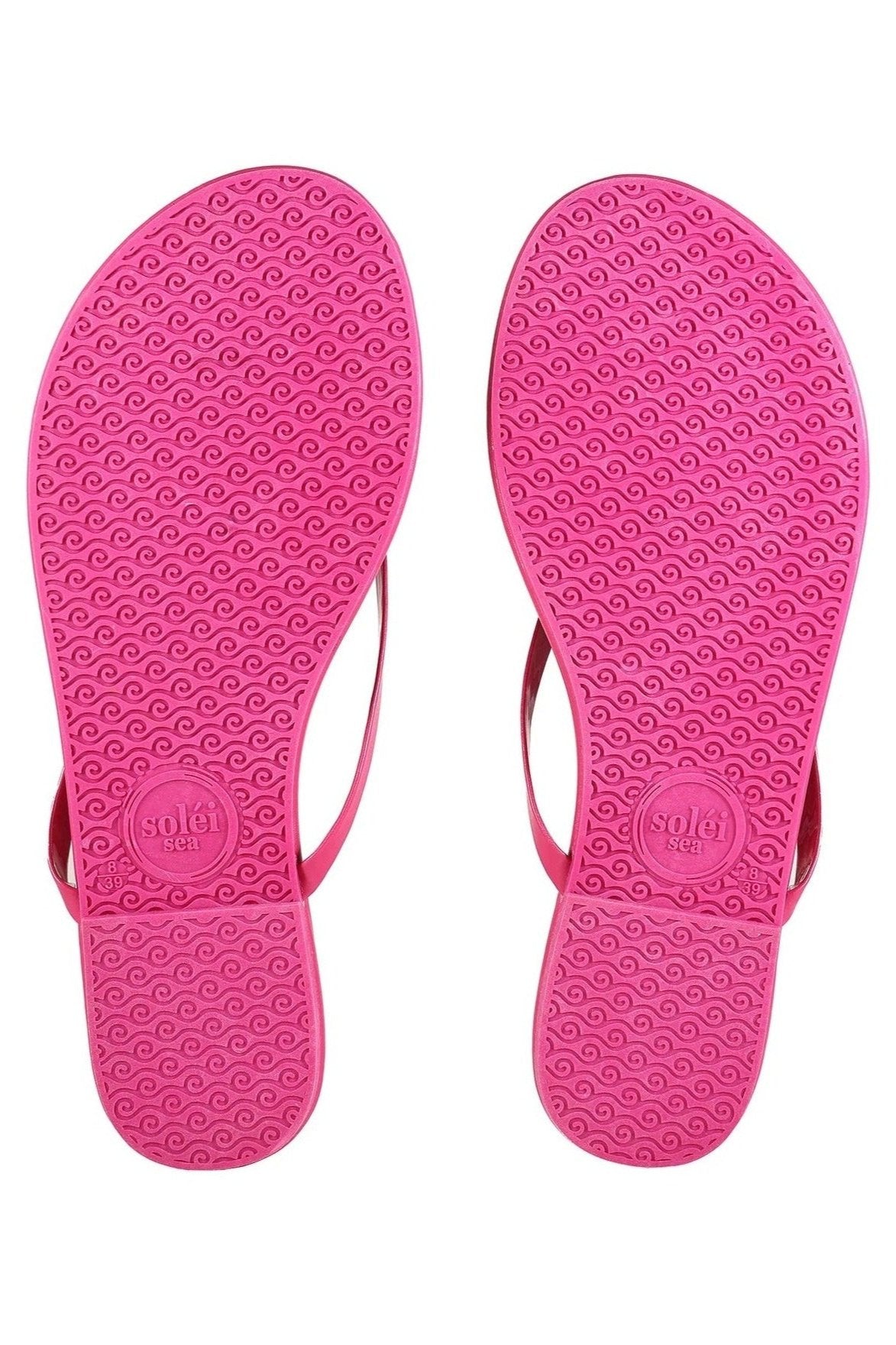 Solei Sea Indie Classic Thin Strap Sandal Neon Pink