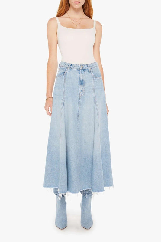 MOTHER The Full Swing Fray Skirt