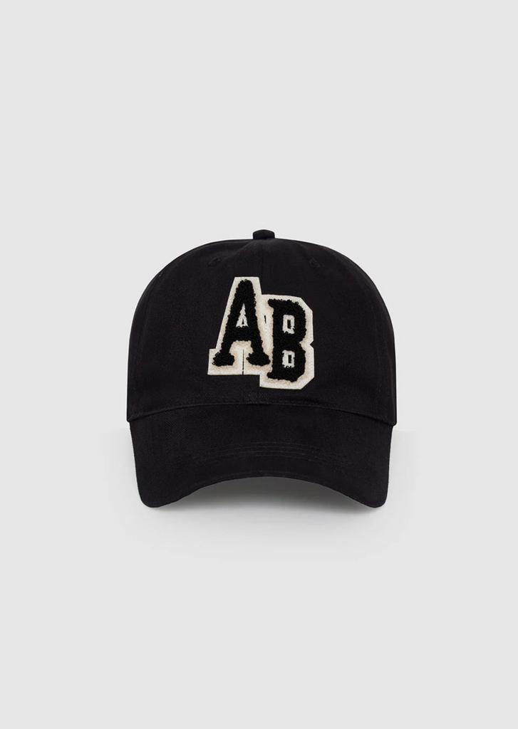 Jeremy Baseball Cap Letterman Black