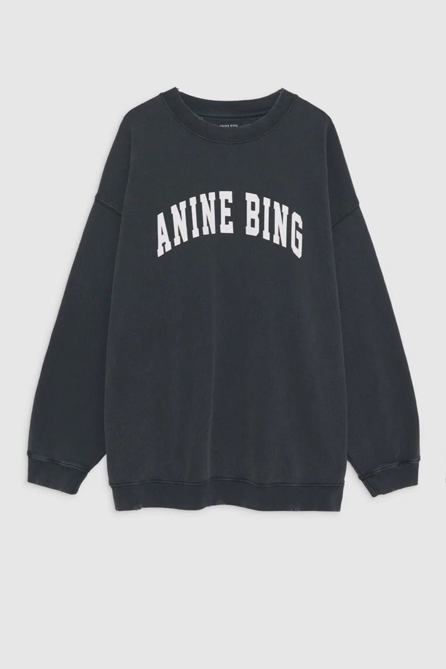 Anine Bing Tyler Sweatshirt Washed Black