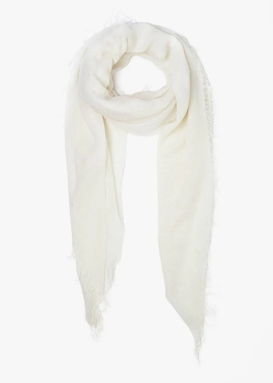 Chan Luu Cashmere and Silk Scarf Eggshell