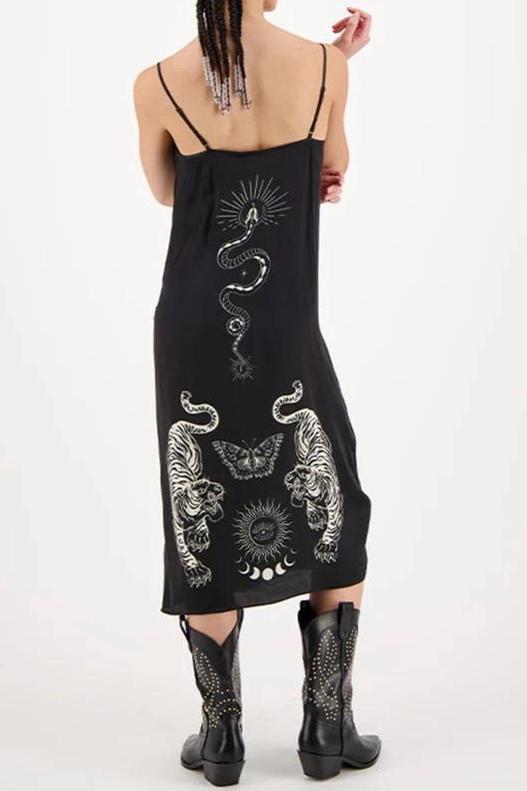 Me369 Dorothy Camisole Dress Black Magic