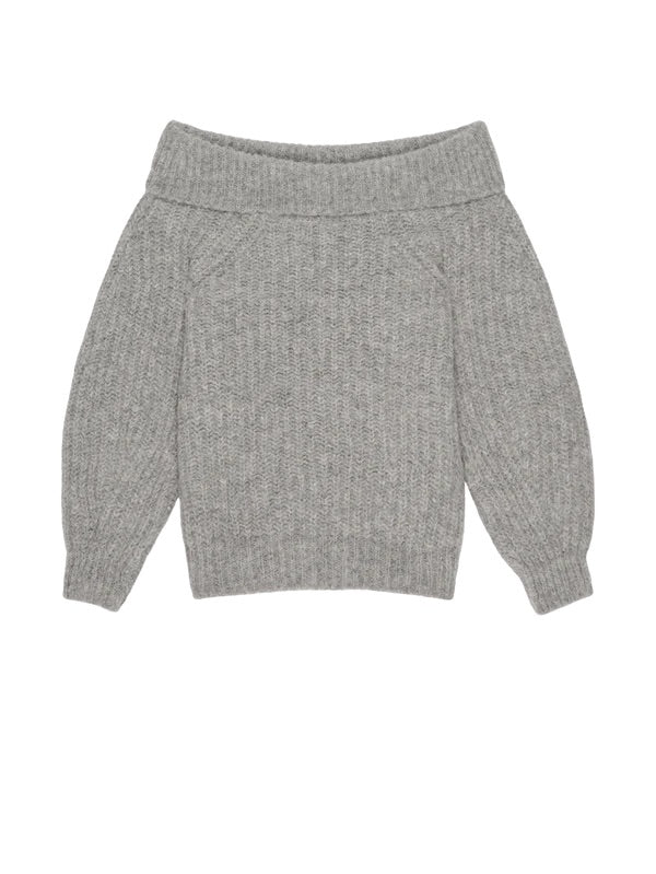 Nation LTD Serena Sweater Dove Gray Heather