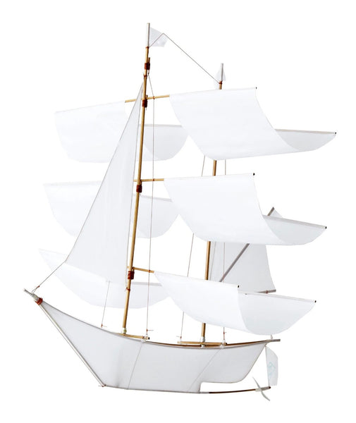 Sailing Ship Kite White