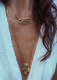 Snake Paperclip Necklace 16