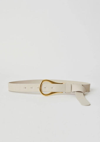 Ryder Wrap Belt - Bone Gold