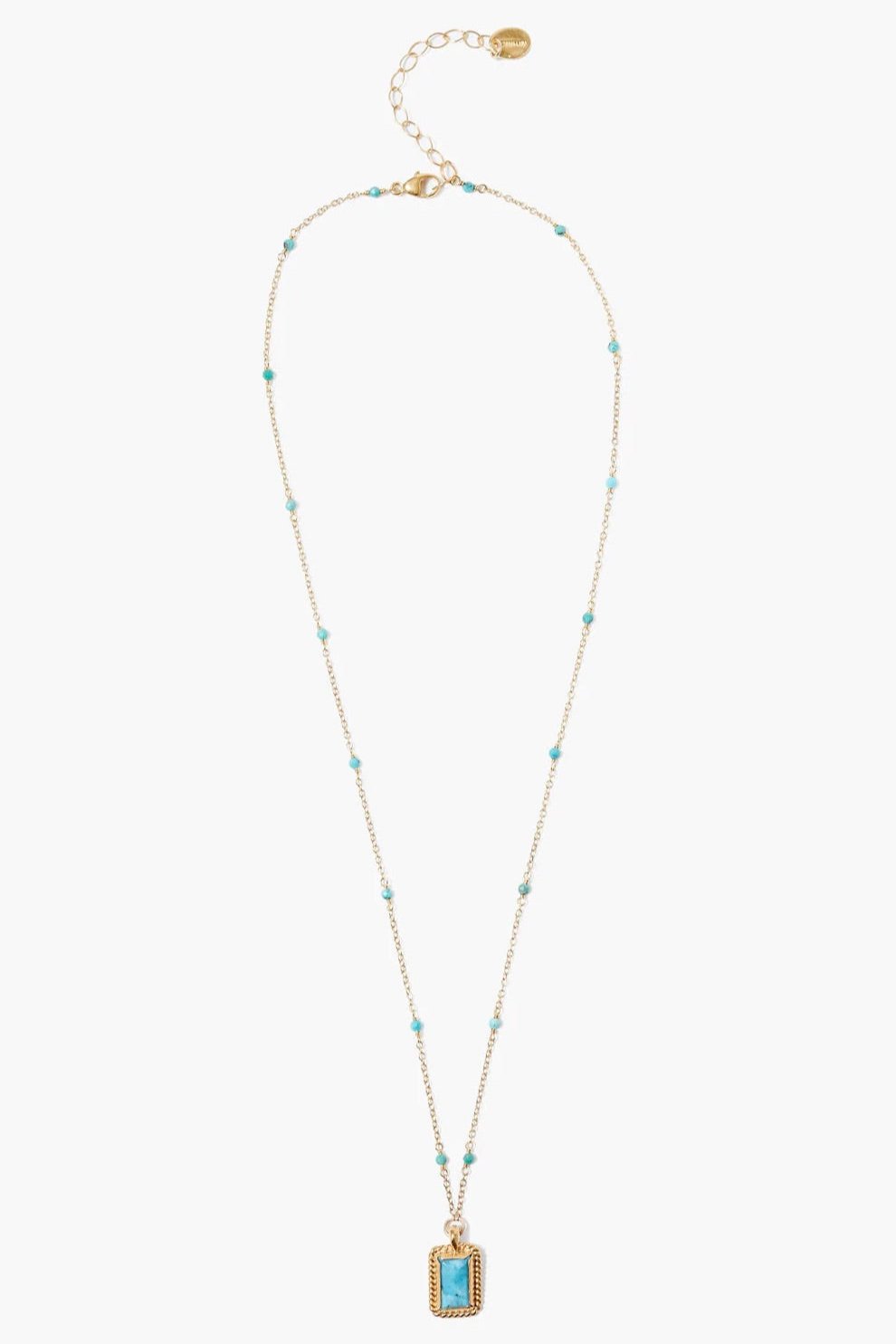 Chan Luu Aura Necklace Turquoise