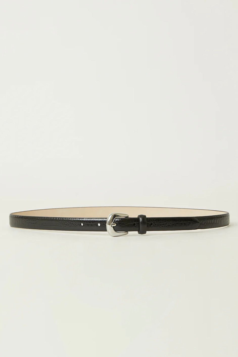 B-Low The Belt Kennedy Mini Croco Black Silver