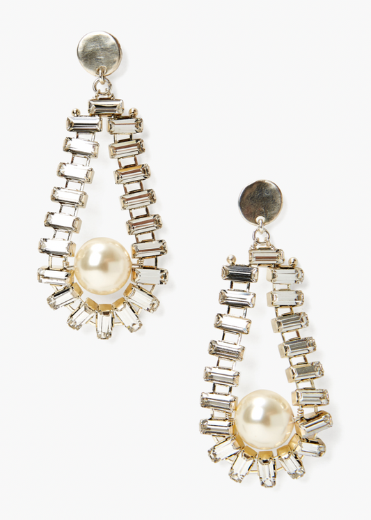 Chan Luu Swarovski Crystal Drop Earrings