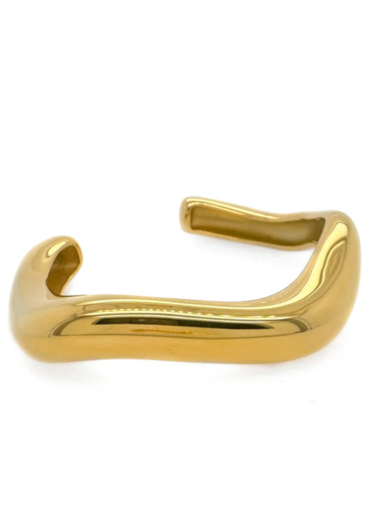 Jurate Cascade Cuff Bracelet Gold