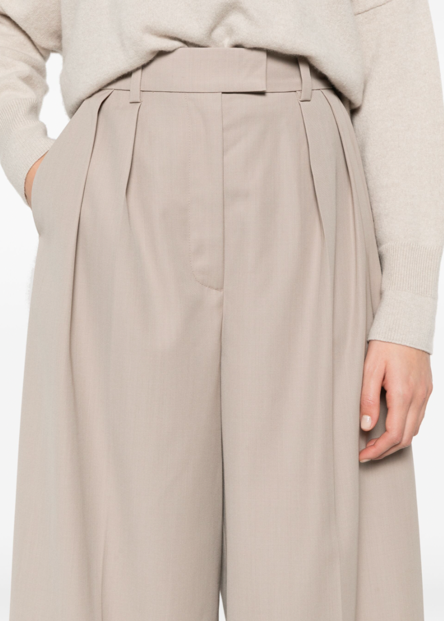 Anine Bing Lou Trouser Taupe