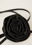 Rosette Belt Black