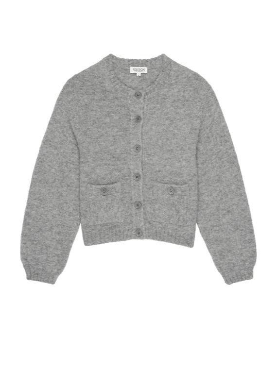 Nation LTD Tessa Cardigan Dove Gray Heather