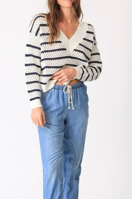 Electric & Rose Hadley Sweater Stripe