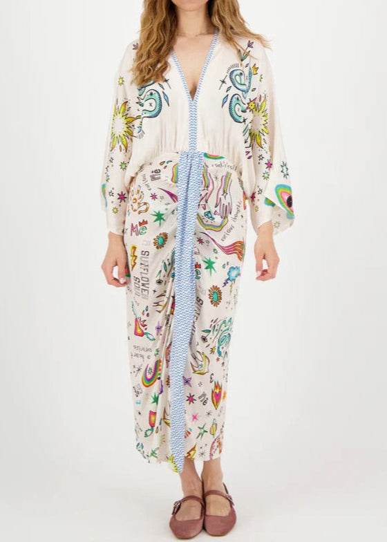 Me369 Sophia Kimono Dress | Enlightenment