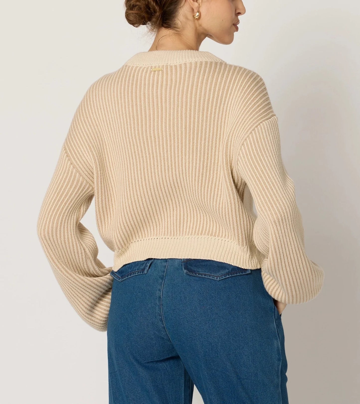 Cleobella Sydney Sweater | Ivory Oatmeal